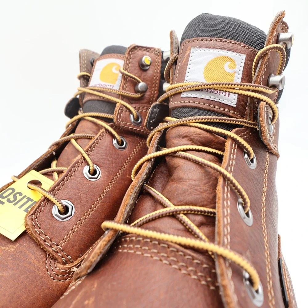 Carhartt Work Boots Mens 10.5 M Ground Force Waterproof Composite Toe CME6355